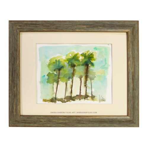Palm Desert Watercolors ©Yakira Shimoni Fulks—Kira Art and Poetry