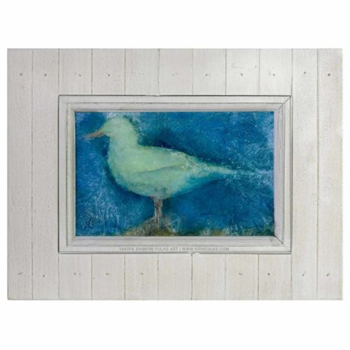 Whitey Gull-Bird-Watercolors ©Yakira Shimoni Fulks—Kira Art and Poetry