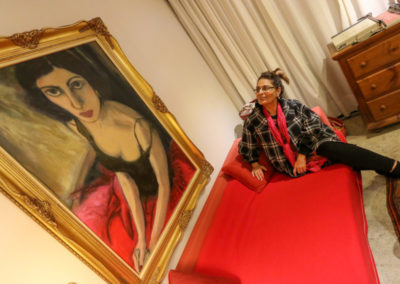 Lady In Red-3 ©Yakira Shimoni Fulks—Kira Art and Poetry