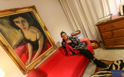 Lady In Red 4 ©yakira Shimoni Fulks Kiras Art And Poetry - art by Yakira Shimoni Fulks