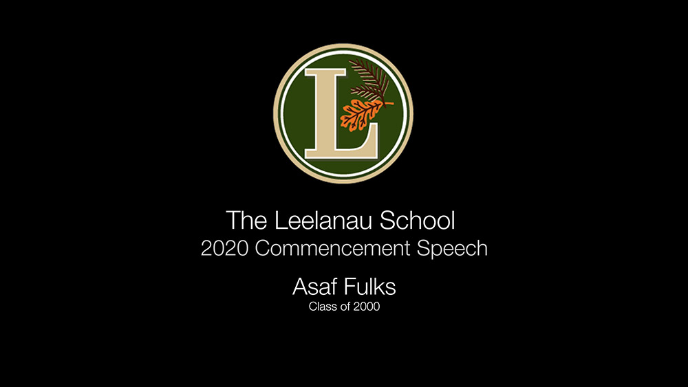 Asaf Fulks’ Graduation Speech 2020