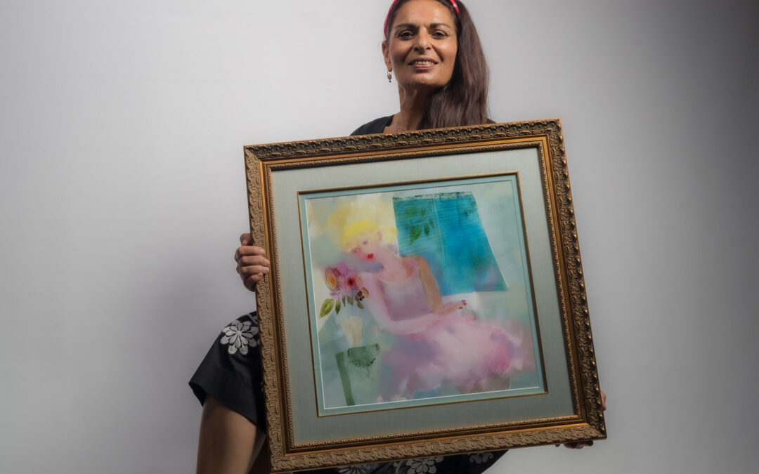 Velvet Rose Art Print