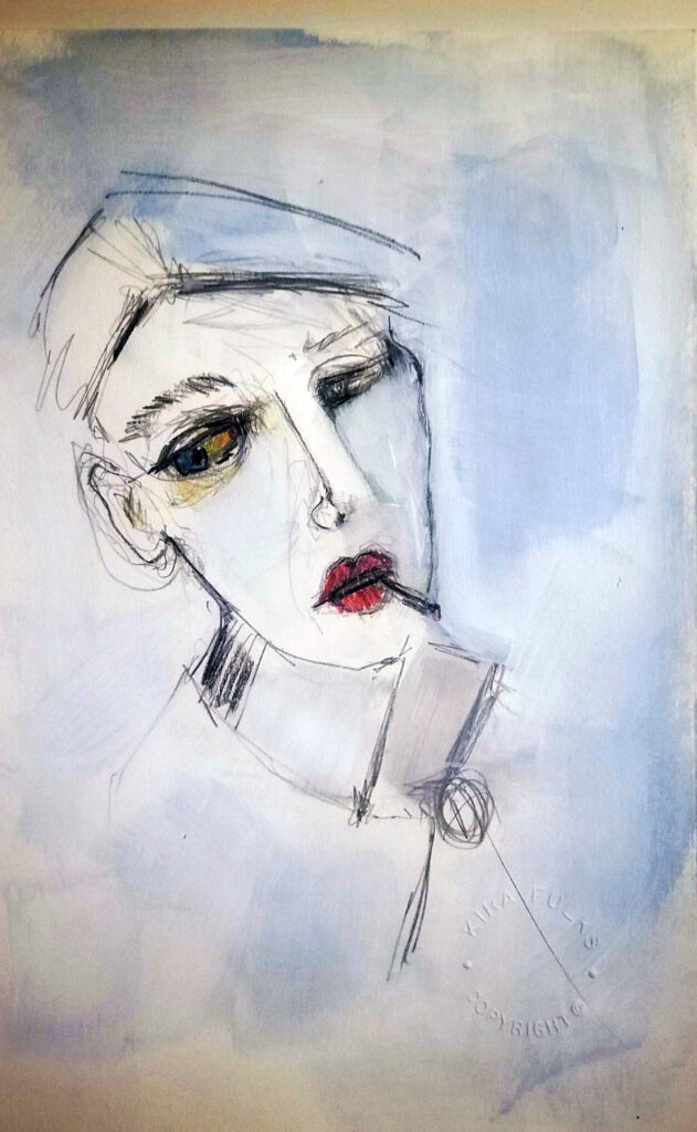 Pensive 1634880322128 Copy - art by Yakira Shimoni Fulks