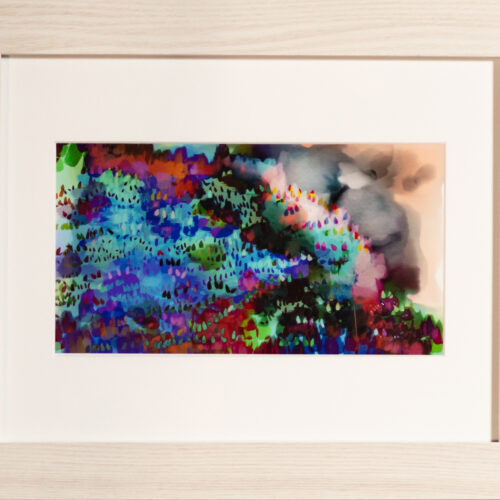 Holy Fire #3 — [Framed Print 17x14]
