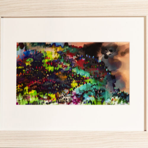 Holy Fire #4 — [Framed Print 17x14]