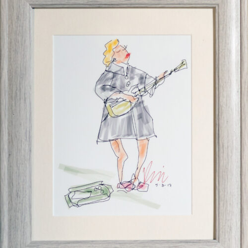 Grooving on a Gray Day — [Framed Print 17x14]