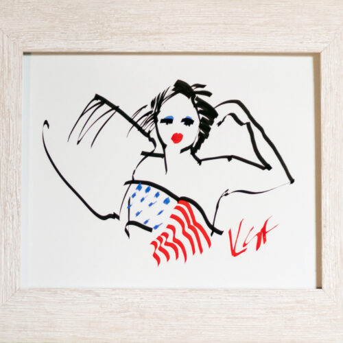 Mamacita Fuego #17 — [Framed Print 11x13]
