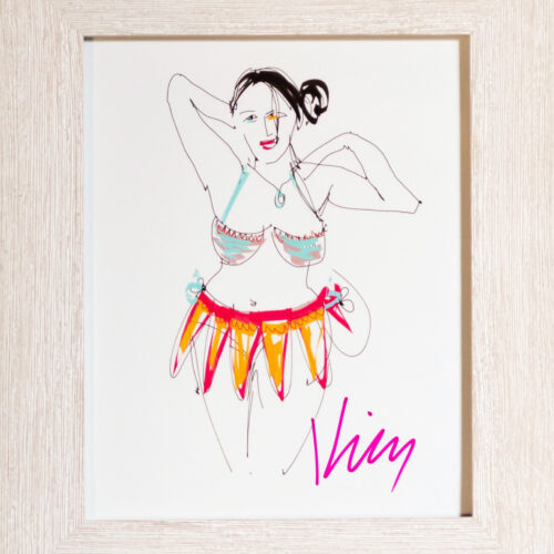 Mamacita Fuego #25 — [Framed Print 11x13]