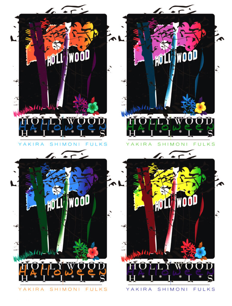 Yakira Shimoni Fulks Halloween Collage2 - art by Yakira Shimoni Fulks